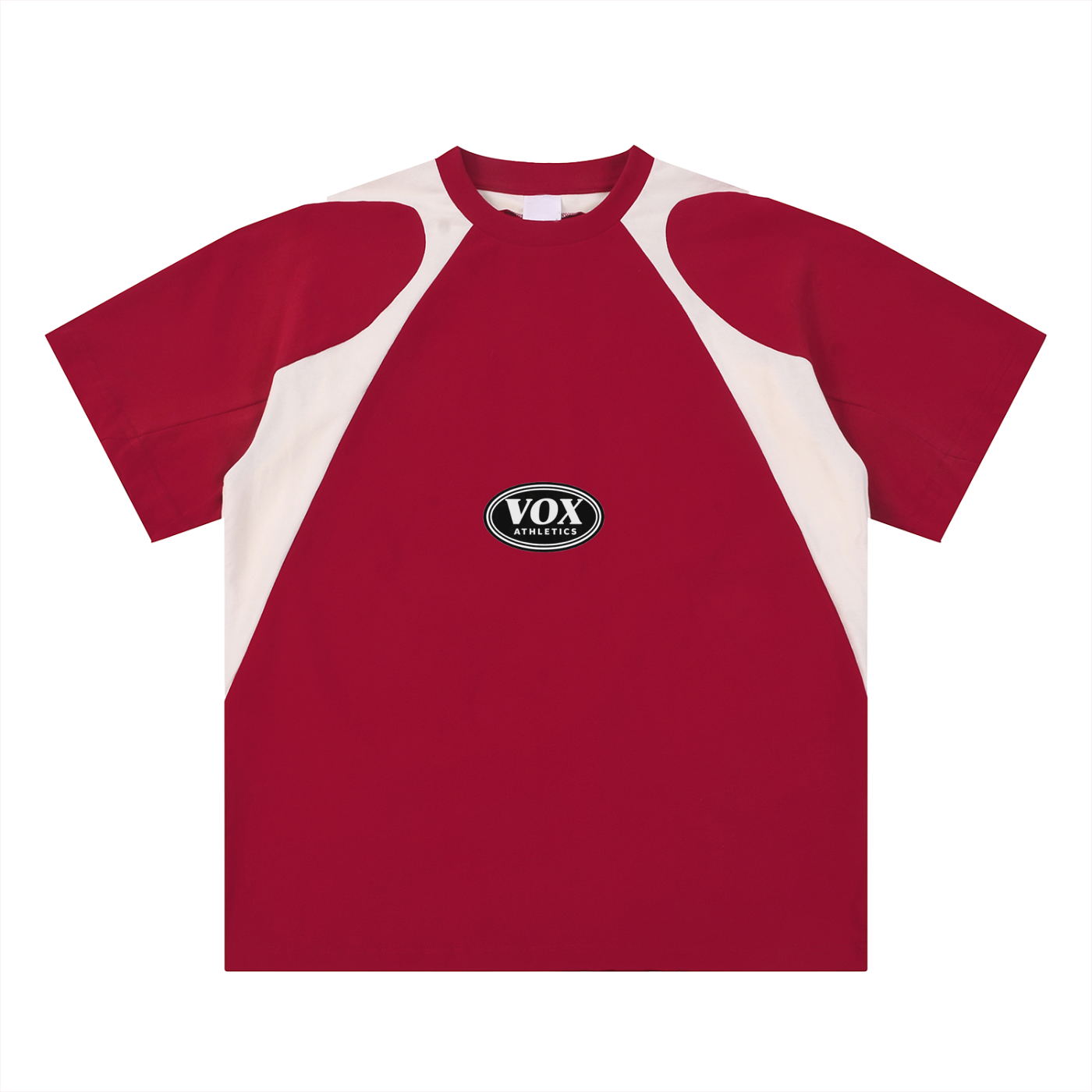 VOX Contrast Panel Cotton T-Shirt