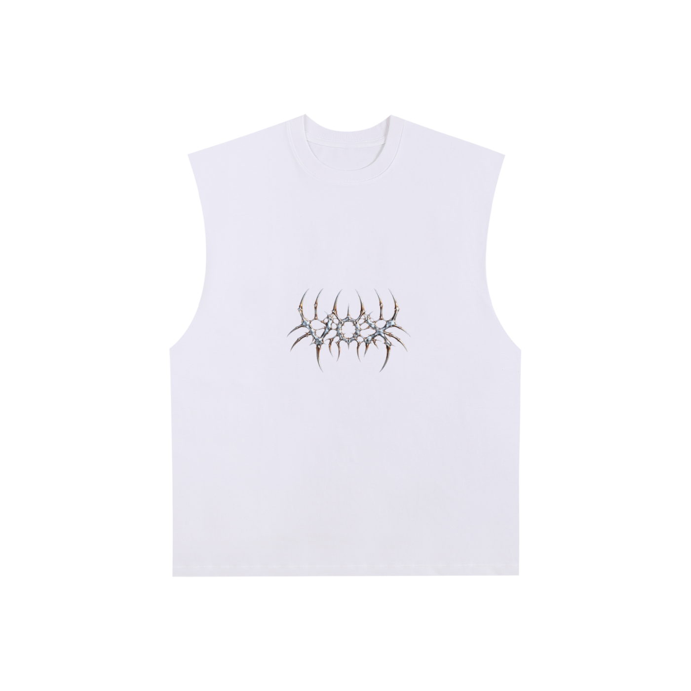 VOX Raw Edge Cotton Tank Top