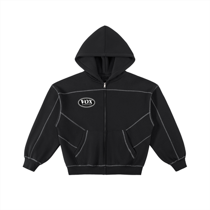 VOX Patchwork Zip Hoodie