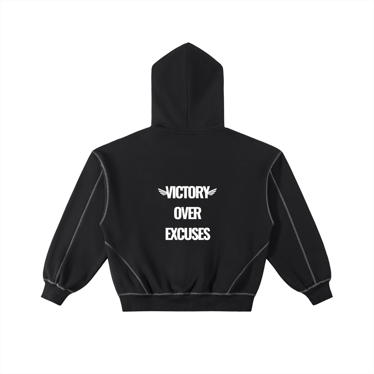 VOX Patchwork Zip Hoodie