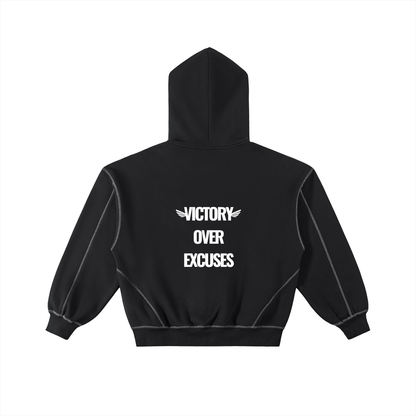 VOX Patchwork Zip Hoodie