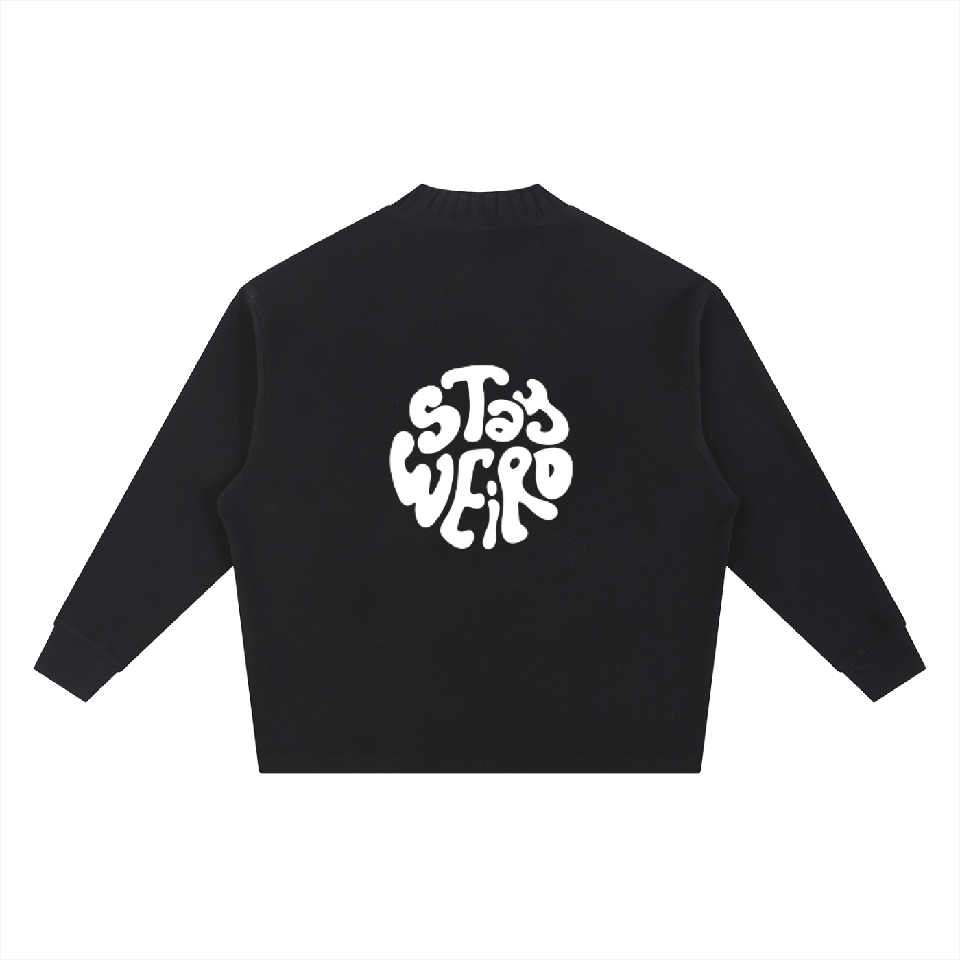 VOX Knitted Round Neck Oversize Sweatshirt