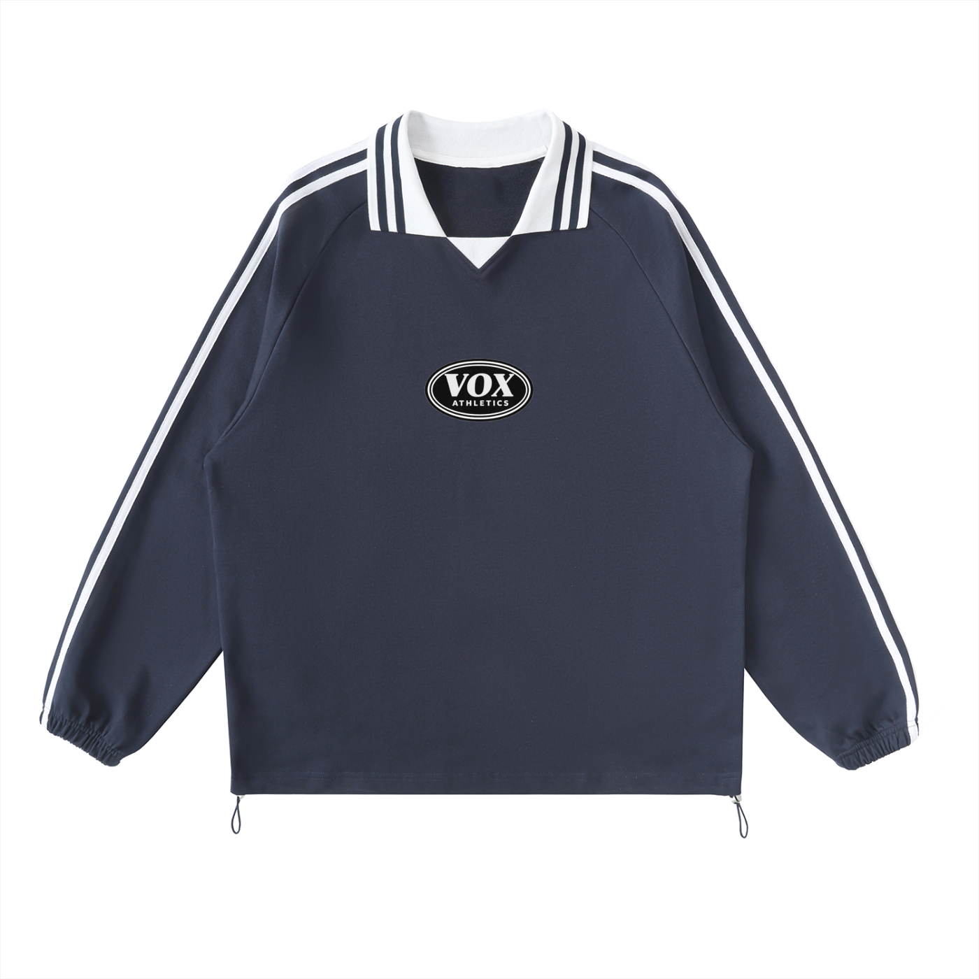 VOX Essential Stripe Collar Sweatshirt