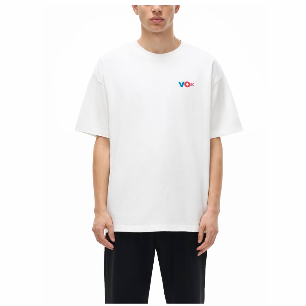 VOX Unisex Oversized Cotton T-Shirt