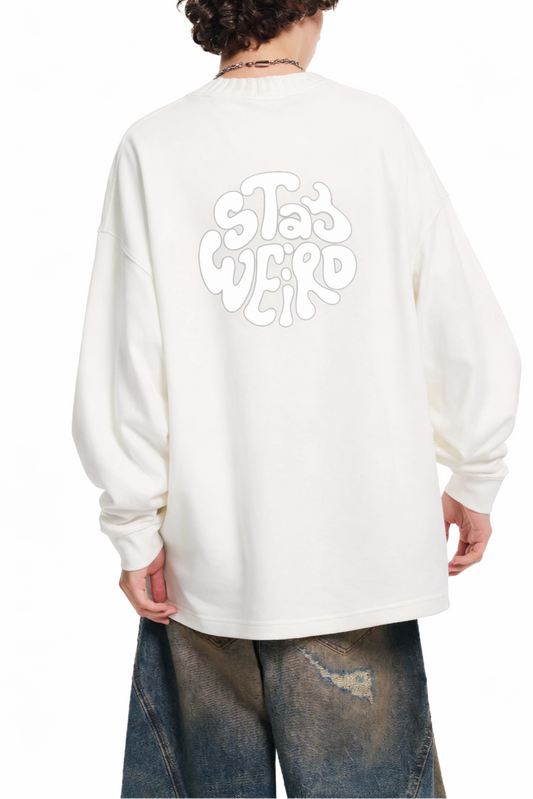 VOX Knitted Round Neck Oversize Sweatshirt