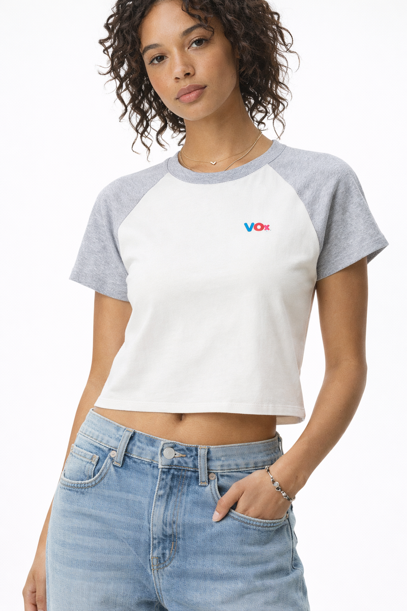 VOX Raglan Crop Top