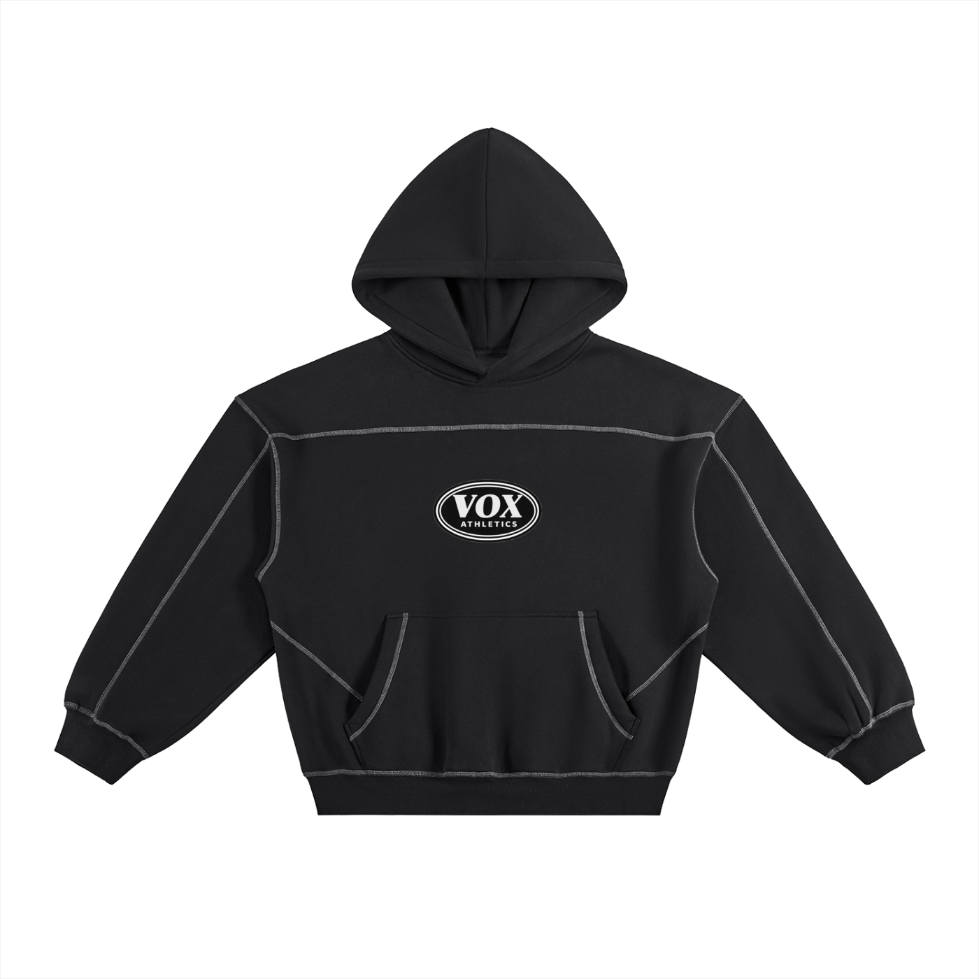 VOX Contrast-Stitch Hoodie