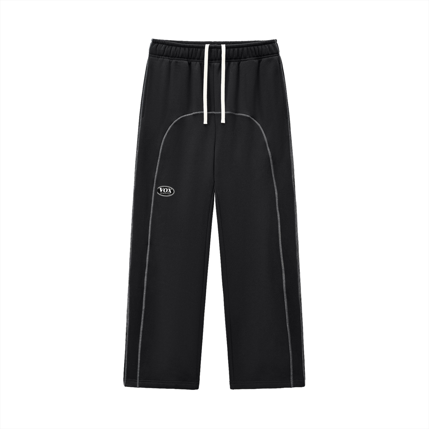 VOX Contrast-Stitched Fleece Sweatpants