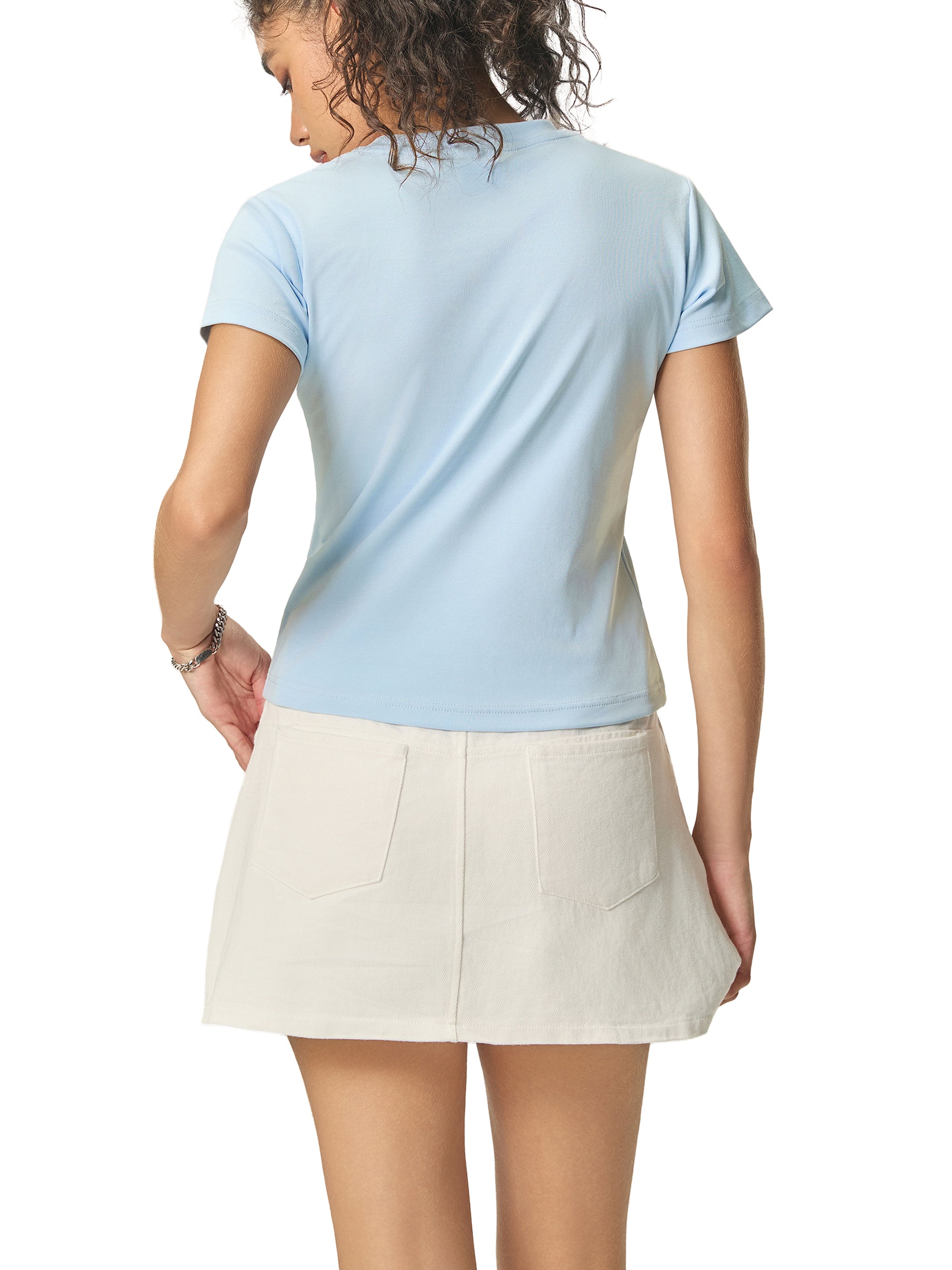 VOX Bodycon Crewneck T-Shirt