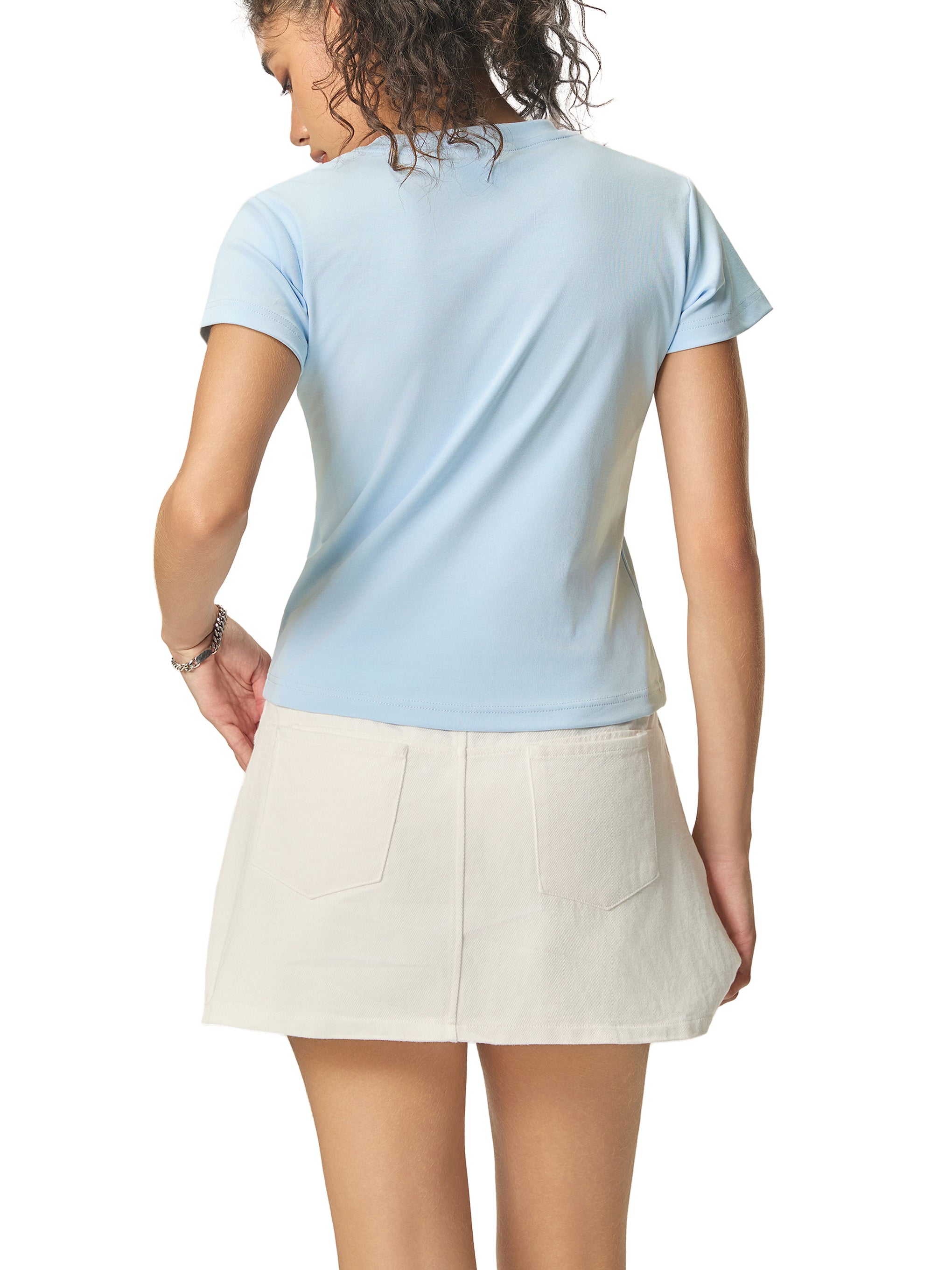 VOX Bodycon Crewneck T-Shirt